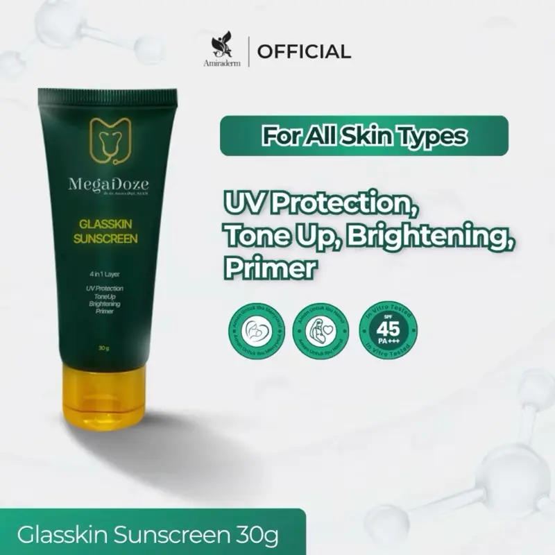 Amiraderm Megadoze Glasskin Sunscreen