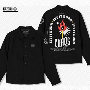 Jaket Coach - Jaket Casual Pria Wanita - Jaket Let It Burn