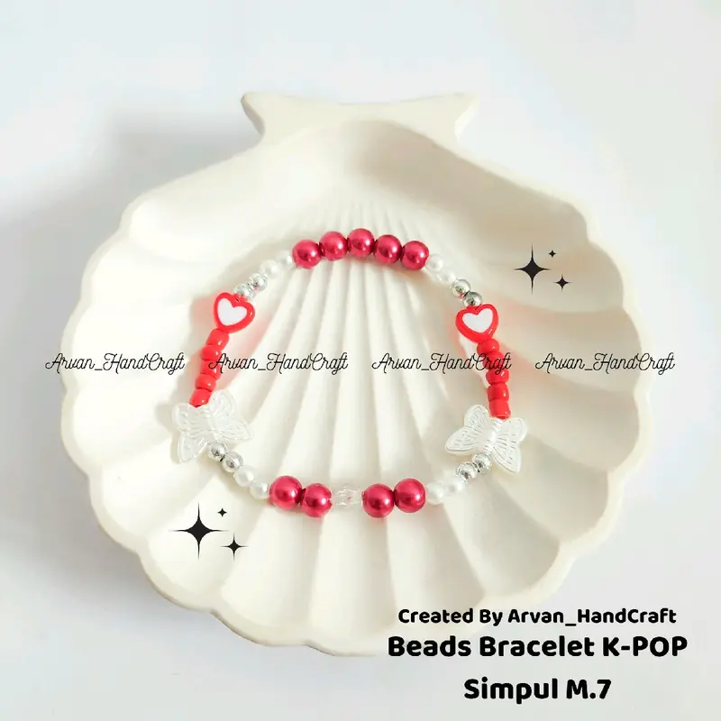 Beads Bracelet K-POP Model Simpul ( Part 1 ) Gelang 4