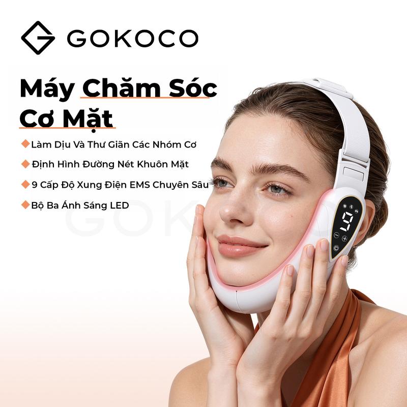 Thiết bị làm thon gọn da mặt bằng vi dòng điện thông minh V-Line 2026 hoàn toàn mới giúp phục hồi và làm săn chắc làn da trẻ trung một cách dễ dàng.