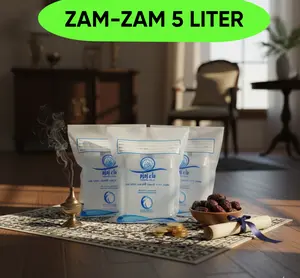AIR ZAMZAM 5 LITER KEMASAN JERIGEN - AIR ZAMZAM ORI