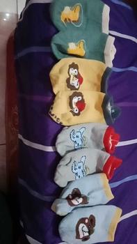 Product Review of PEACHIE | KK1814 Kaos Kaki Hewan Pendek Motif Anti Slip Socks Kaus Kaki Karakter Cute Anak Bayi from D**a 0