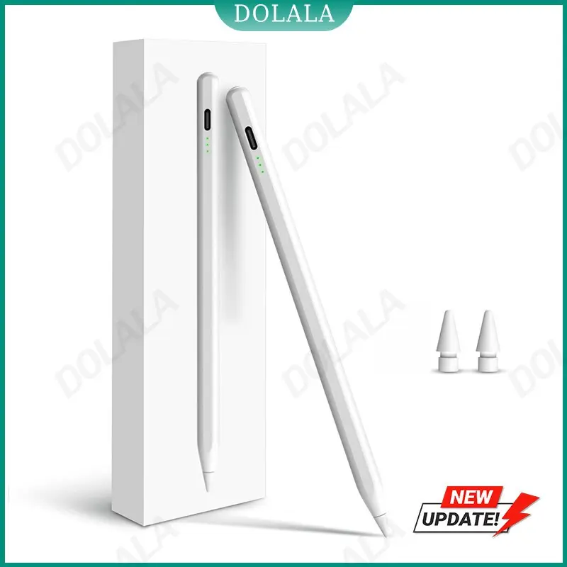 Stylus Pen for IPad With Palm Rejection, Tilt Sensitivity, For Touch Screens Compatible With For IPad Air 3rd/4th/5th, For IPad Pro 11/12.9 Inch, For IPad 6th/7th/8th/9th/10th, For IPad5th/6th Drawing