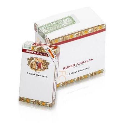 ROMEO Y JULIETA SHORT CHURCHILLS PER BOX ( ISI 15 )