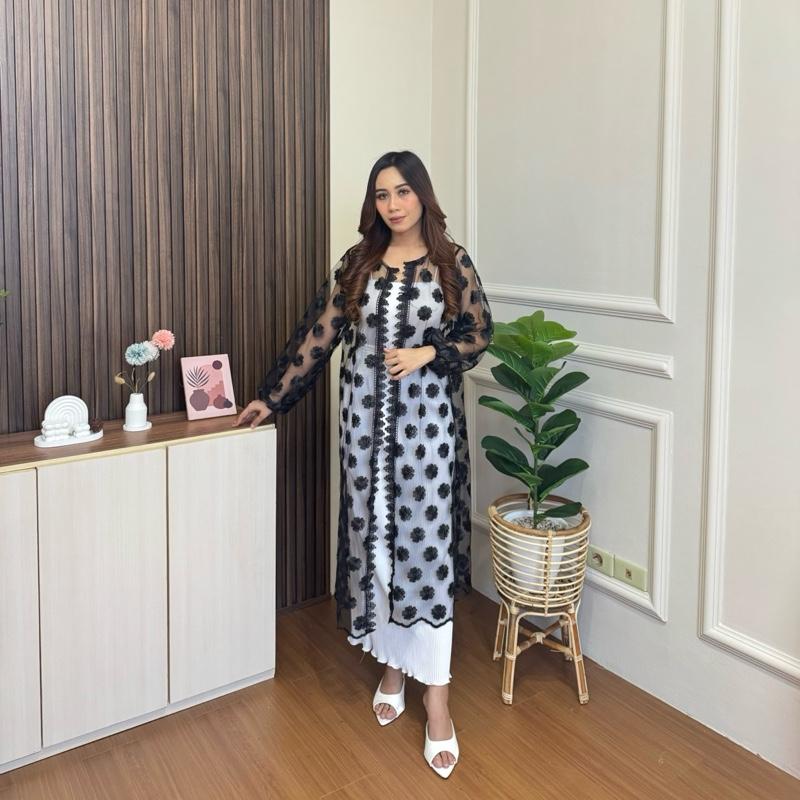Vanya Outer | raya series | outfit lebaran | 1
