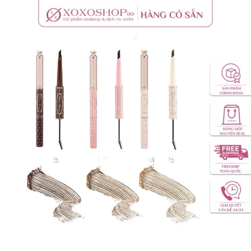  Chì kẻ mày chuốt lông mày hai đầu Gấu Nhỏ The Sweetie Bear Flower Knows 