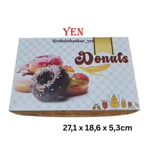 Kotak Donat / Dus Donat / Kardus Donat [1Lembar]