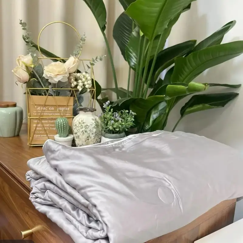 Singapore TENCEL blanket  1200TC 100% silk