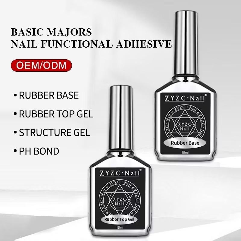 ZYZC TOP COAT VELVET MATTE BASE COAT CARE GEL 0
