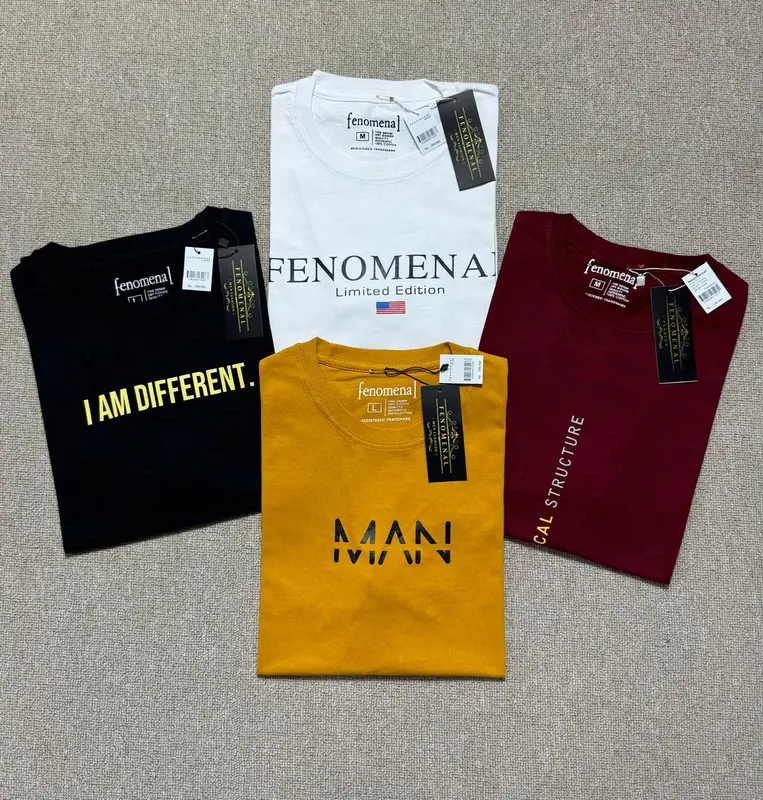 PAKET 3PCS KAOS DISTRO MOTIF SIMPEL BAHAN KATUN COMBED 28S 0