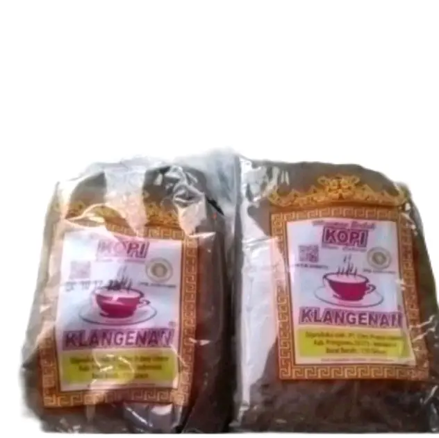kopi klangenan khas lampung isi 200 gram.