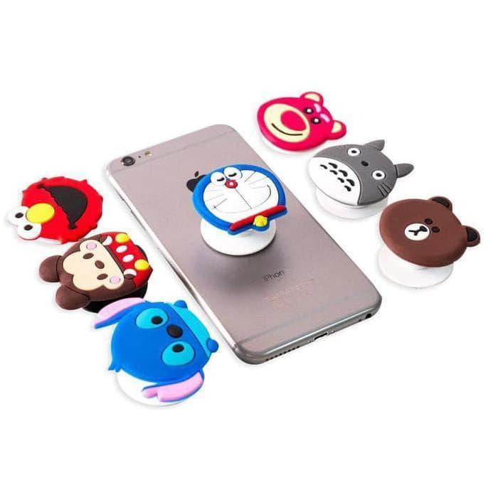 Pop Shocket 3D Karakter Cartoon Untuk HP - Shop | Tokopedia