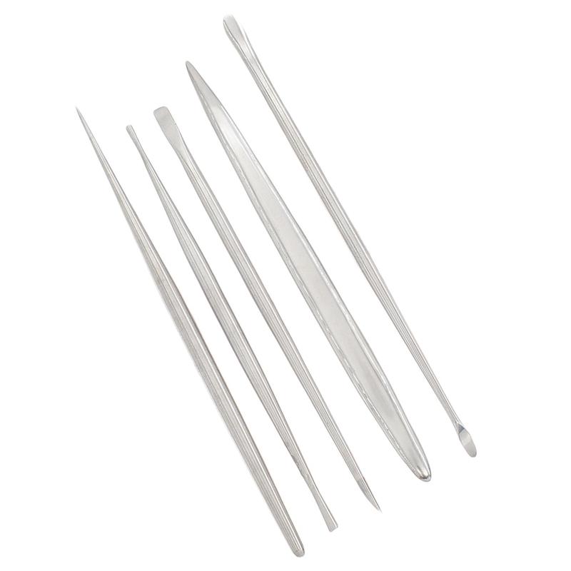 Product Introduction of AT 5 Pcs/set High Quality Stainless Steel Rods for Detailed Clay Modeling 13