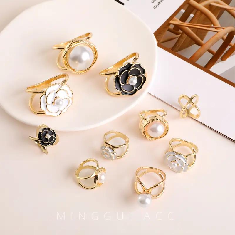 Kẹp Khăn Quàng Cổ & Cà Vạt Áo Sơ Mi, Đa Năng, Phụ Kiện Thắt Nút Thanh Lịch, Thích Hợp Cho Khăn Quàng Cổ, Áo Cánh, Thắt Lưng Và Áo Khoác, Khóa Thời Trang Mới 2024, Để Đồ Trang Trí Trang Phục Sành Điệu  Titan 4