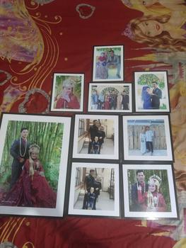 Product Review of (9 PCS) PAKET KODE 144 CETAK FOTO + BINGKAI MDF Dipasang di Dinding Modern Dekorasi Bukan Musiman dinding from N**s 0