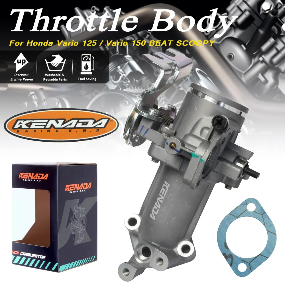 KENADA RACING Throttle Body ( TB ) Vario 125 / Vario 150 26mm 28mm 30mm 32mm 34mm