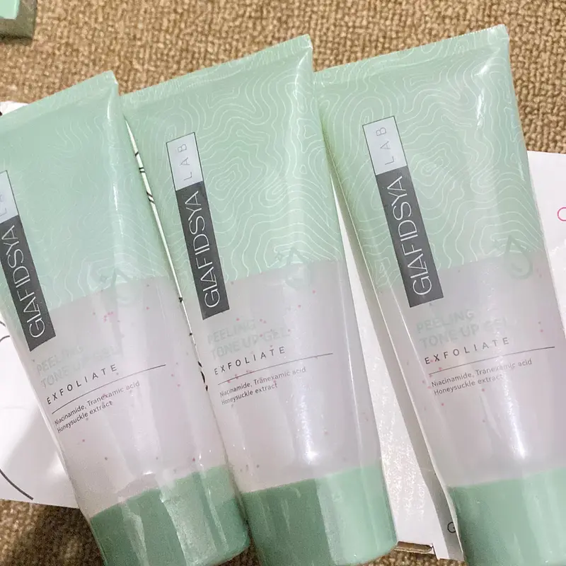GLAFIDSYA - PEELING TONE UP GEL EXFOLIATE Wajah 3