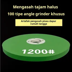 Batu asah untuk peralatan dapur rumah tangga, pisau logam tebal, gerinda sudut, pengasah logam.