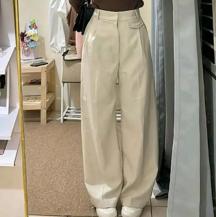 ORO PANTS - Loose pants Highwaist wanita celana anti kusut celana kulot wanita 0