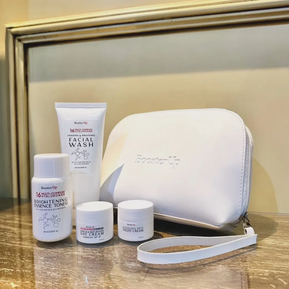 Booster up glamshine terbaru