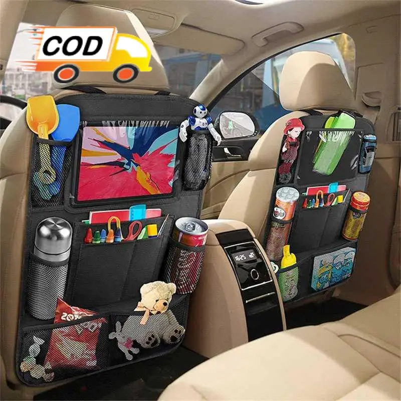 Organizer kursi Jok belakang Mobil Tempat Barang Tas Penyimpanan Cantelan Gantung Backseat 0