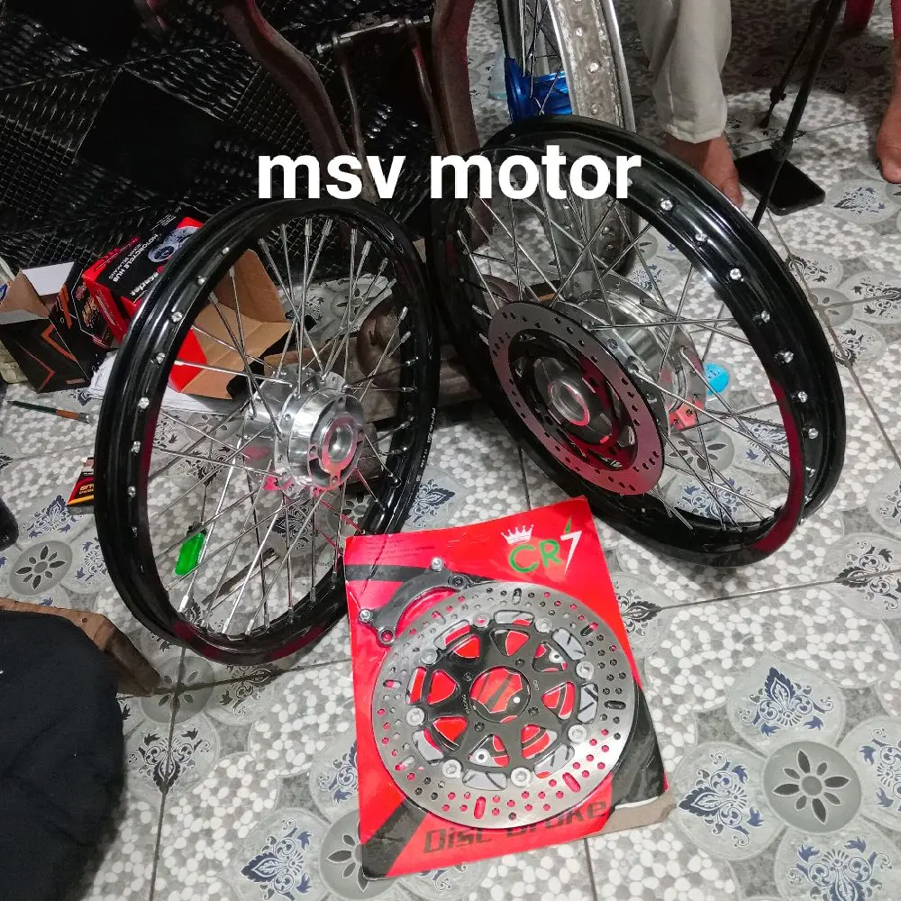 VELG NINJA RR RING 17 SIAP PASANG JARI JARI SUDAH DI STEL RAPIH