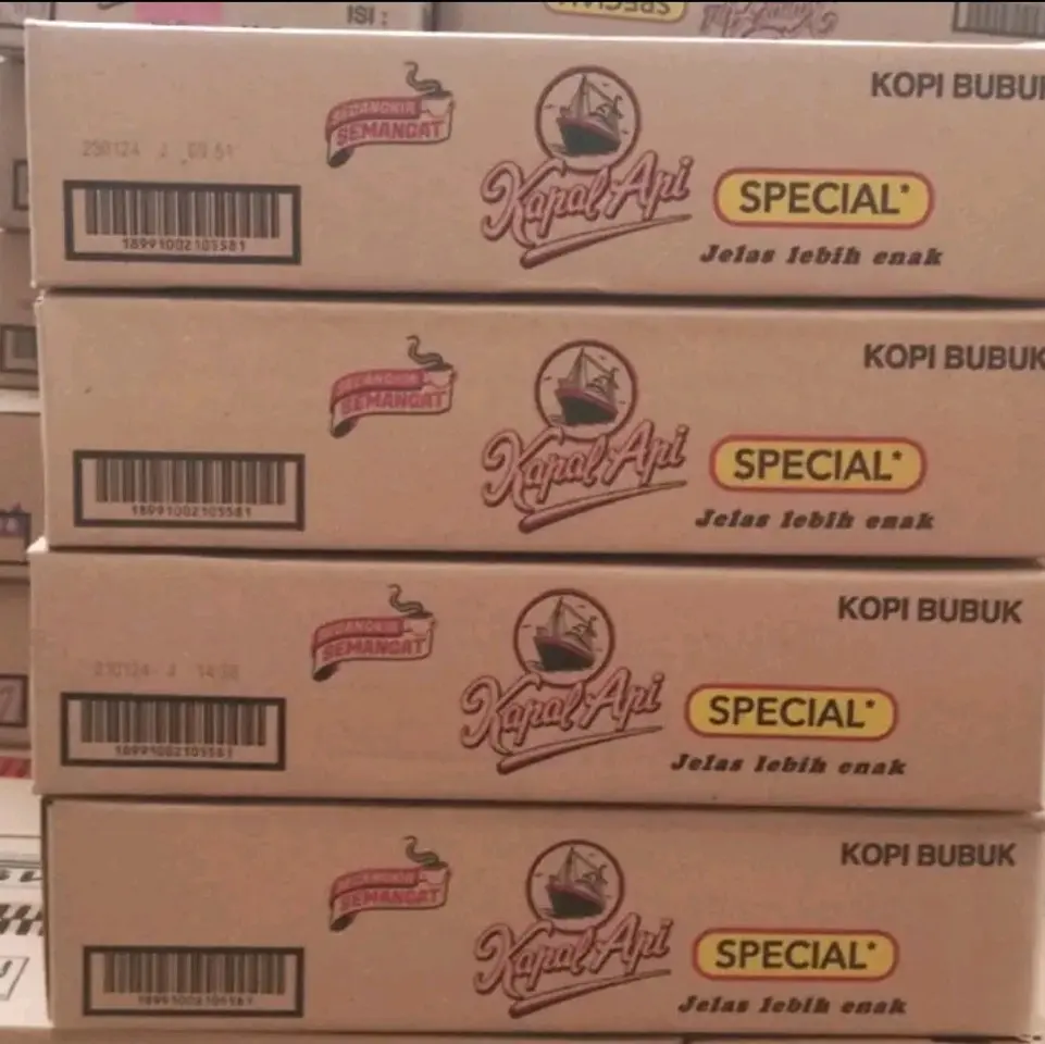 EDISI 10+1 KAPAL API MINI 6GR TANPA GULA  1Dus isi 220 Pcs