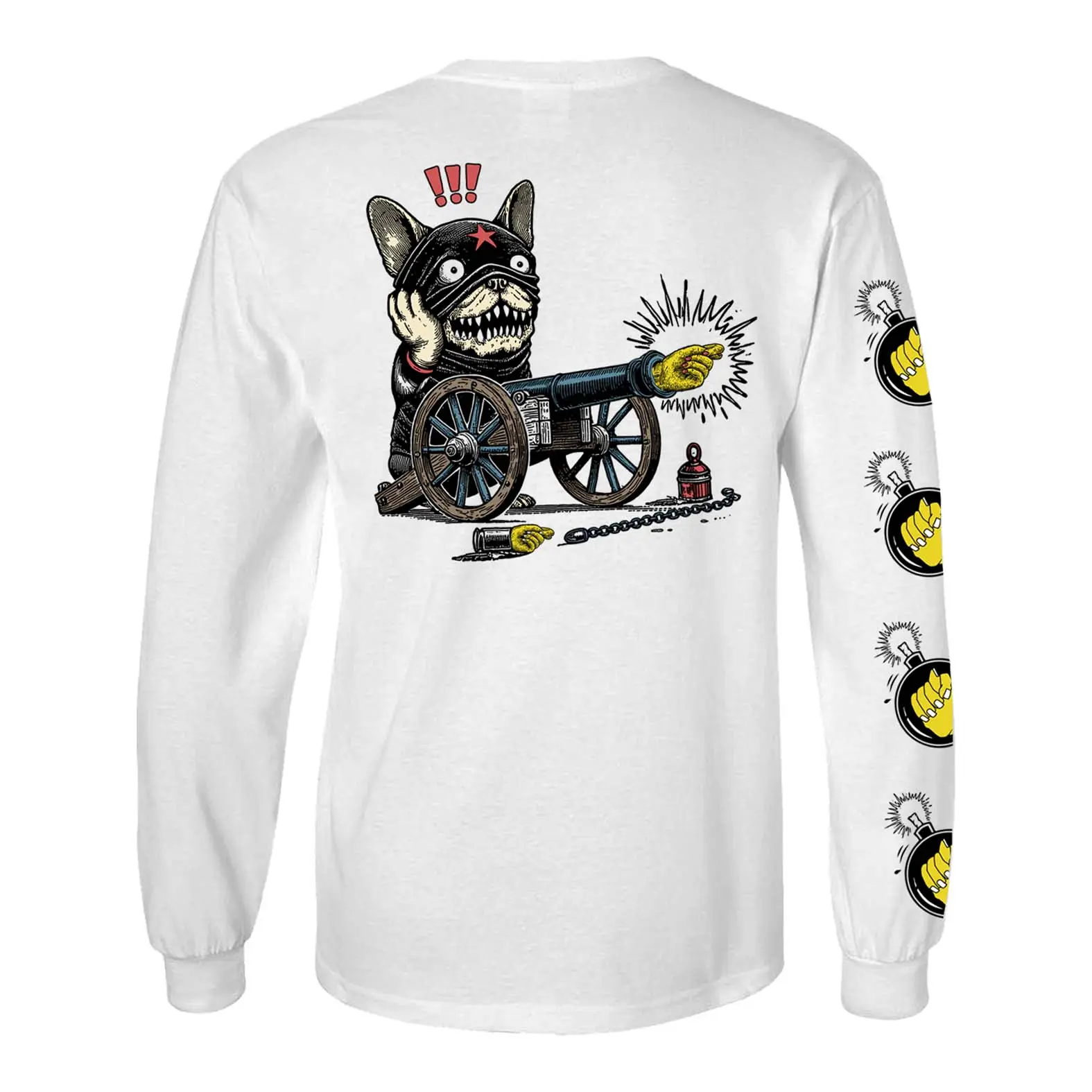 SEKUT WEAR - "MERIAM" WHITE LONG SLEEVE