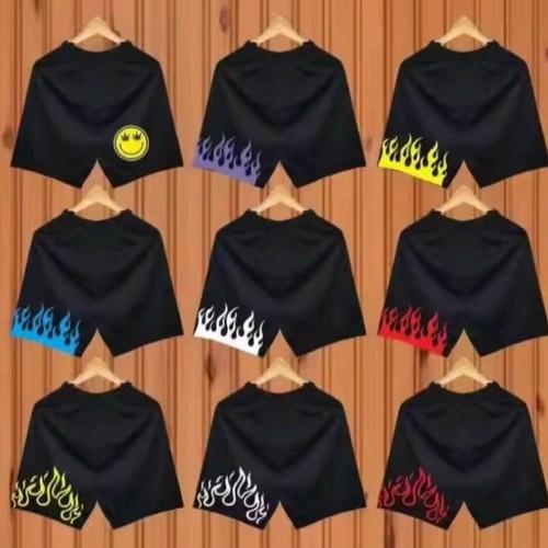 CELANA OLAHRAGA PENDEK MOTIF SABLON API TERBARU DAN TERLARIS - ANAK HITS-fashion Pria/wanita Sport 6