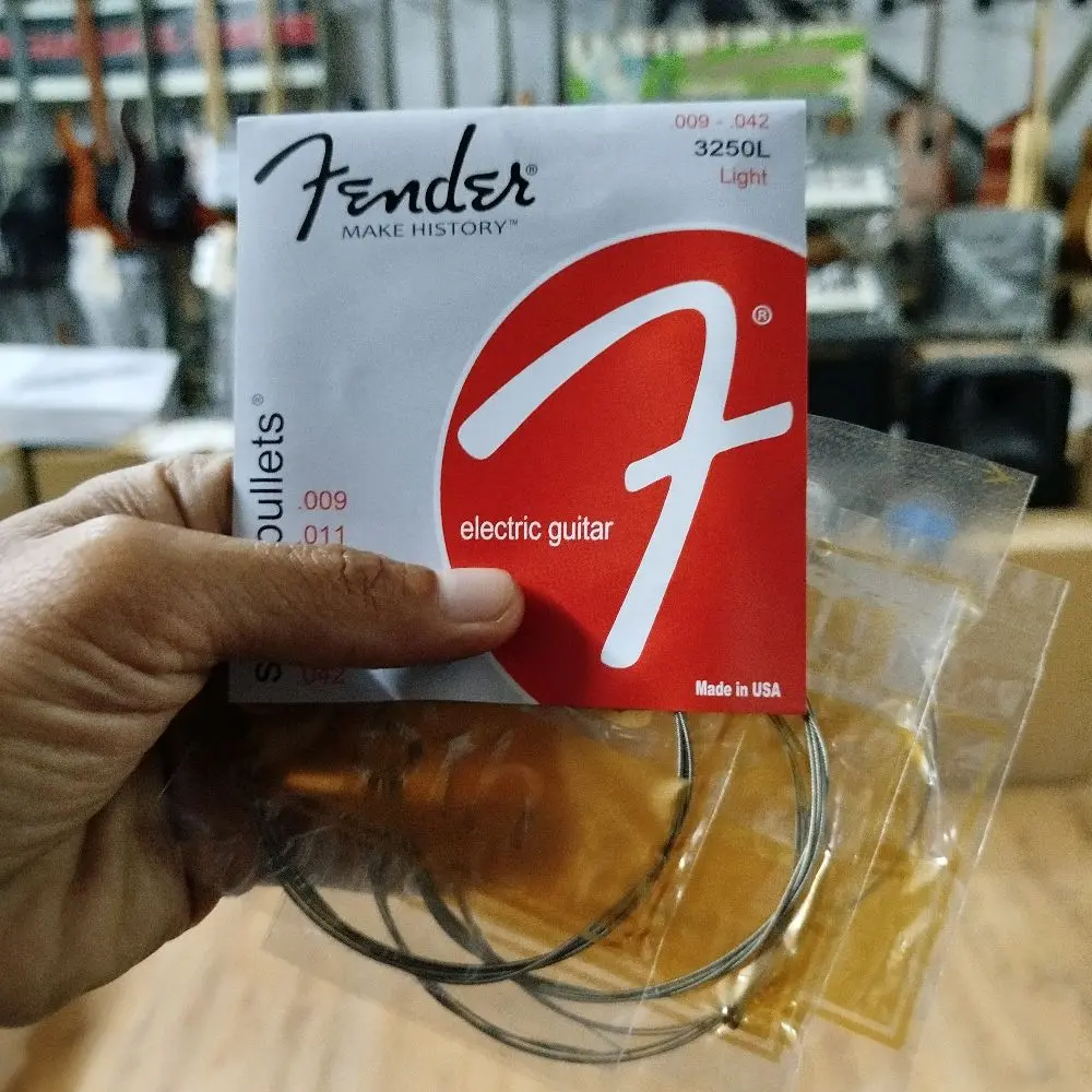 senar gitar elektrik fender