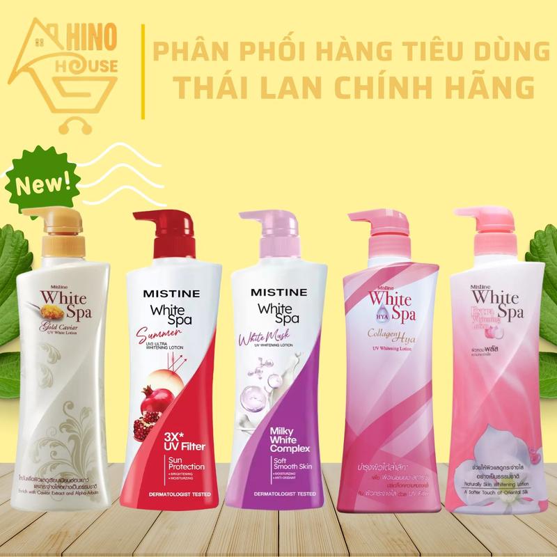 Sữa Dưỡng Thể White Spa White Musk Thái Lan Hương Thơm Ngọt Ngào, Dưỡng Da Dưỡng Body - Hinohouse
