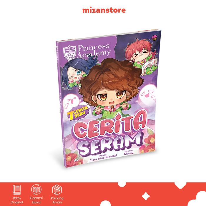 Gambar Komik Princess Academy : Cerita Seram - Buku Komik Anak Muffin Graphics dari Mizan Store Official Kota Depok Tokopedia