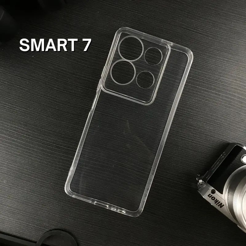 SOFTCASE CLEAR AIRBAG UNTUK INFINIX SMART 7 MOTIF BENING CASING PHONE SILIKON HP CASE PREMIUM inenam04 0