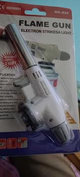 Product Review of Flame Gun Torch Pemantik Kepala Gas Kaleng Tabung Portabel from c**y 0