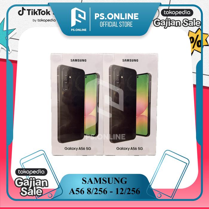 Gambar Samsung Galaxy A56 5G 8/128 8/256 12/256 GB Garansi Resmi Samsung - Black, 8/256 dari PS.ONLINE STORE Kota Administrasi Jakarta Utara Tokopedia