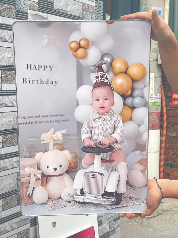 Khung ảnh tráng gương 40x60 treo tường khung ảnh gia đình in ảnh cá nhân Ảnh cưới kỉ niệm quà tặng