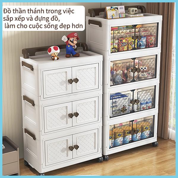 【42CM】TỦ GIA TRUYỀN HỌA TIẾT TRỐNG ĐỒNG | 5 TẦNG ĐỰNG ĐỒ KHÔ/ĐỒ HỘP | PP THỰC PHẨMKHO ĐỒ ĂN DI ĐỘNG CHO GEN-Z | |40CM RỘNG CHỨA 100 GÓI MÌ - LIVESTREAM GIẢM 50%/BASHIDAI2（07715） 3