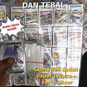 ( TEBAL) Mainan Kartu Tepuk Import MIX ( 160PCS)