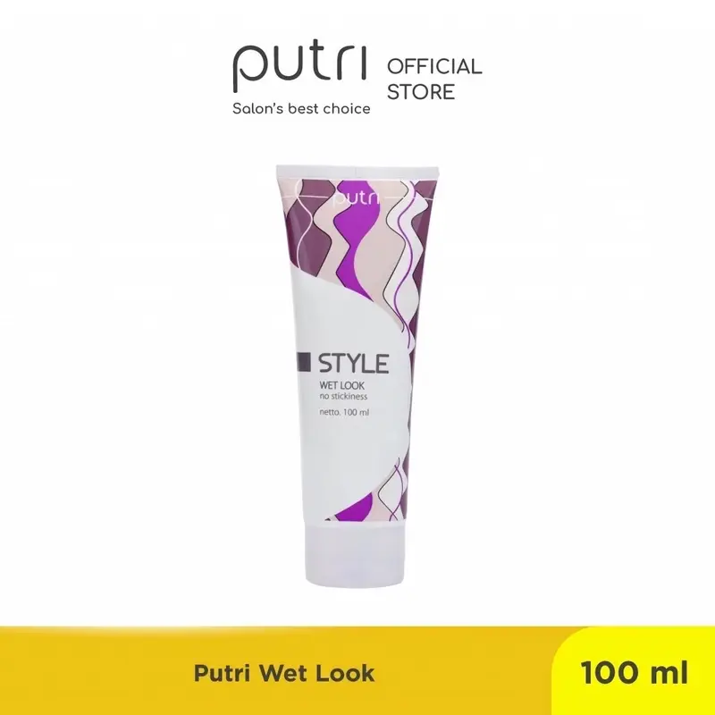 PUTRI Style Wet Look No Stickiness 100ml - Menjaga Tatanan Rambut Tahan Lama 3
