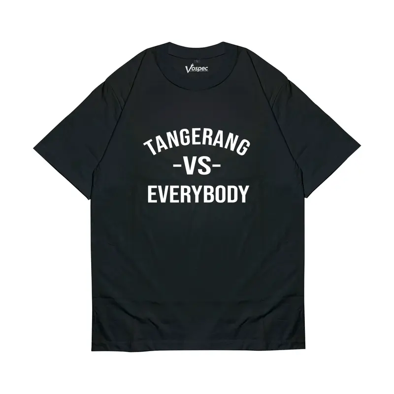 Kaos Tangerang VS Everybody | Kaos Cotton Combed Premium Kaos  | T-shirt Vospec 0