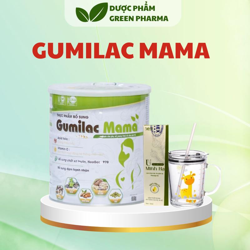 [CHÍNH HÃNG] Sữa hạt Gumilac Mama - Sữa hạt đạm thực vật dành cho mẹ bầu