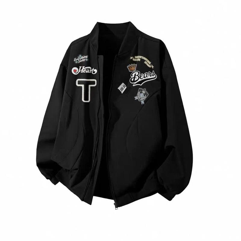 Áo khoác Nam cháy phố kiểu bomber chất liệu dù 2 lớp  trượt nước ,cản gió ,chống tia UV menwear jacket