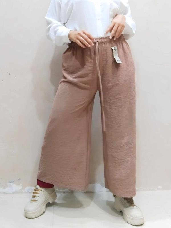 CELANA KULOT CRINKLE  Airflow  JUMBO TALI SERUT PREMIUM TERBARU Nyaman 1