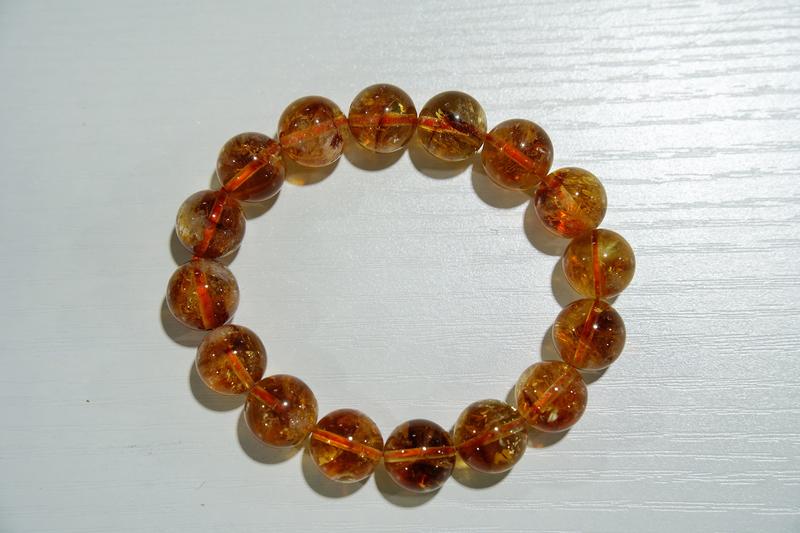Product Introduction of Natural Citrine quartz bracelets 0