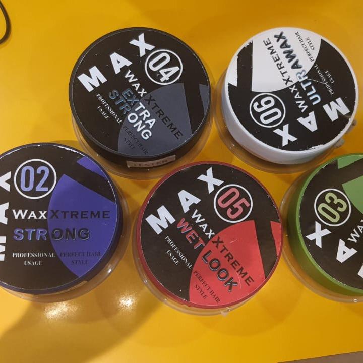 Max Wax Xtreme Hair Wax Pomade Multiple Flavour - TikTok Shop Malaysia