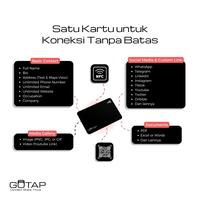 Gambar Kartu Nama Pintar NFC | Smart Business Card NFC dari GOTAP.ID Kota Denpasar 3 Tokopedia