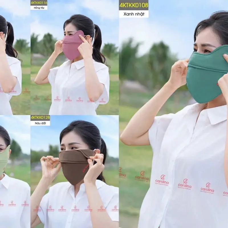 Khẩu trang chống tia UV hãng cardina