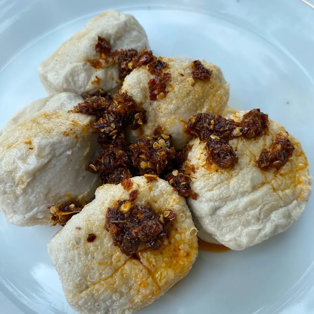 BASRENG MENTAH CHILI OIL ISI 5 BUTIR