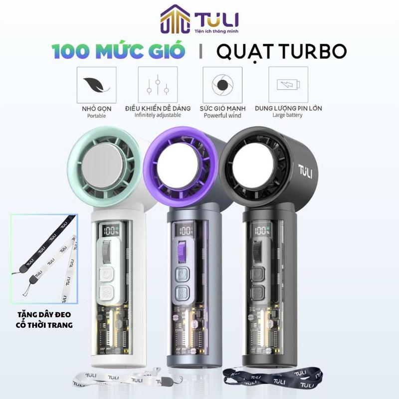   Tặng Dây Đeo Cổ  Quạt Mini Cầm Tay Cao Cấp Tích Hợp 3in1 Có Sò Lạnh Làm Mát Nhanh Đèn Dưới Thân 100 Cấp Độ Gió Mạnh Mẻ Dung Lượng Pin Cao Có Dây Đeo Cổ Bảo Hành 12 Tháng 