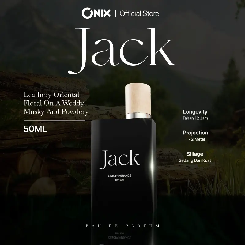 Jack Parfum by Onix Fragrance - Eau de Perfume 50ml 0